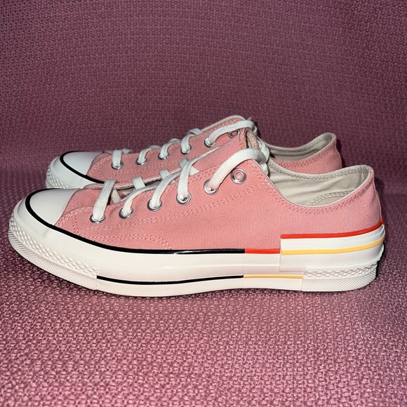 Converse Chuck 70 Low 'Colorblock - Pink Quartz' women’s size 10 - Picture 2 of 8
